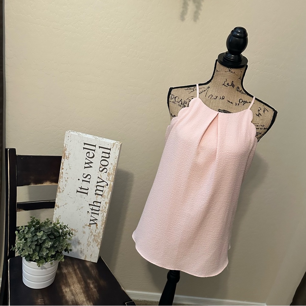 BCX Soft Pink Women's Camisole Top